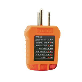 ELECTRICAL TOOLS | Klein Tools RT110 AC Electrical Receptacle Outlet Tester